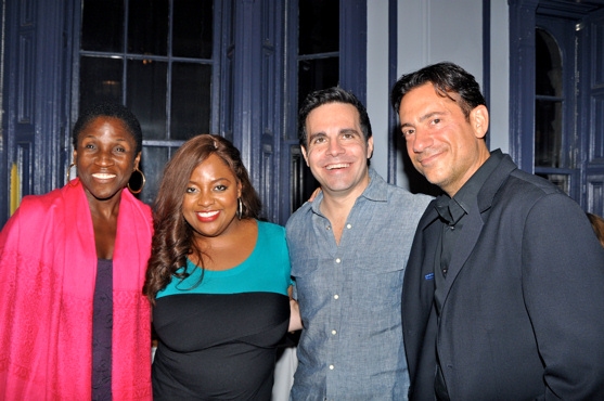 Hazel Goodman, Sherri Shepherd, Mario Cantone and Eugene Pack Photo