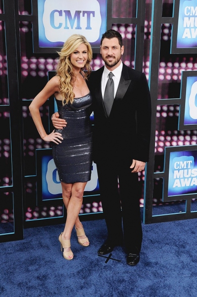 Erin Andrews and Maksim Chmerkovskiy  Photo