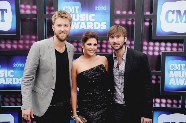 Dave Haywood, Hillary Scott and Charles Kelley of 'Lady Antebellum' Photo