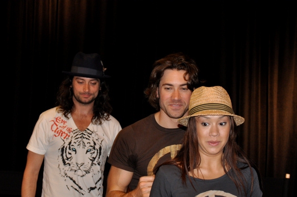 Constantine Maroulis, Ace Young and Diana DeGarmo Photo
