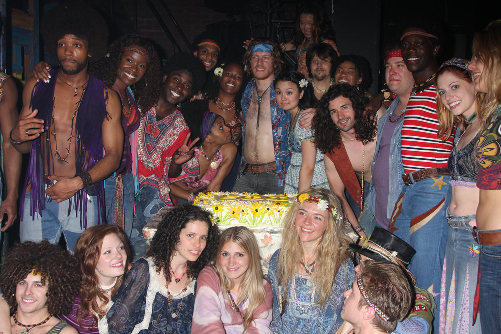 Photo Coverage: Hair Celebrates 500th Performance  Image