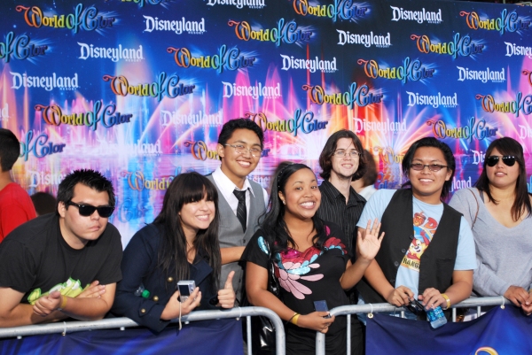 Photo Coverage: On the 'Blue Carpet' for Disney's WORLD OF COLOR Image
