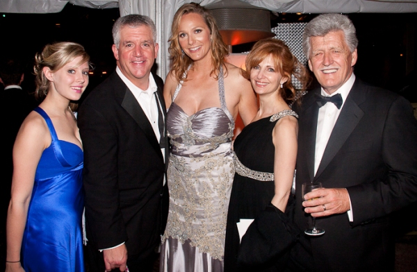 Greg Jbara and BH Barry with Guests Photo