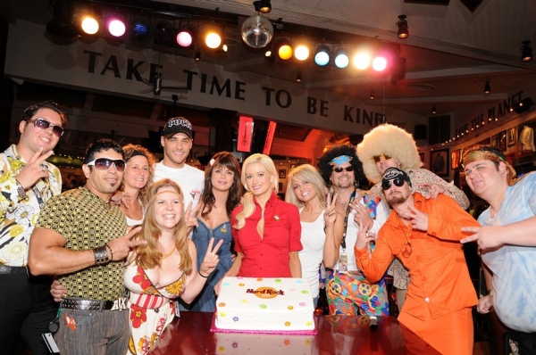 Photo Coverage: Madison & Strickland Attend Hard Rock's 'Burger Badge Bash' Image