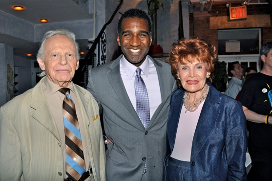 Ervin Drake, Norm Lewis and Edith Drake Photo