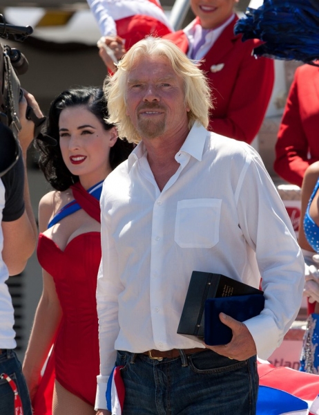 Photo Coverage: Dita Von Teese Unveils New Las Vegas Virgin Atlantic Plane Image