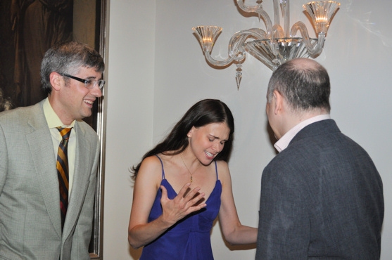 Mo Rocca, Sutton Foster and Charles Busch Photo