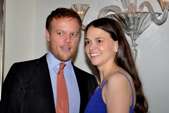 Jason Moore and Sutton Foster Photo