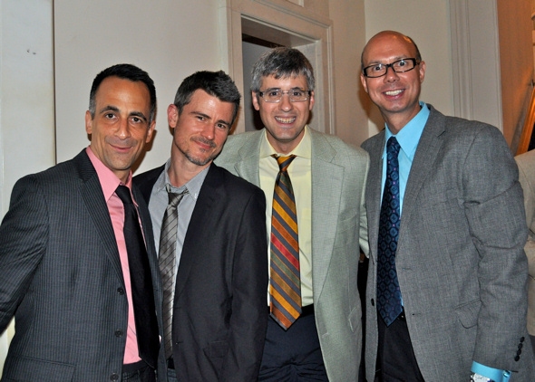 David Pittu, Randy Red, Mo Rocca and Richie Ridge Photo