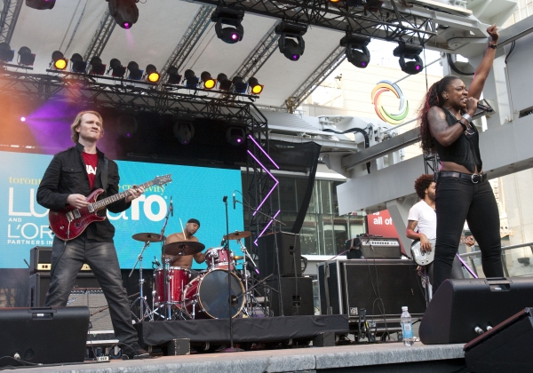Photo Coverage: Luminato First Night Image