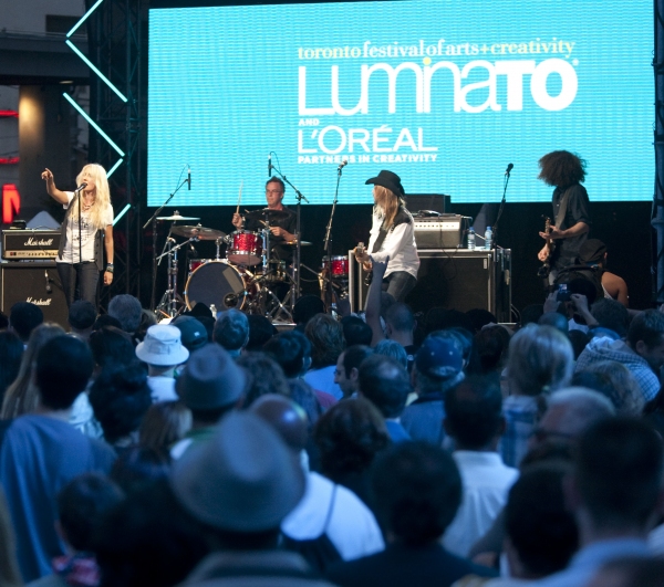 Photo Coverage: Luminato First Night Image