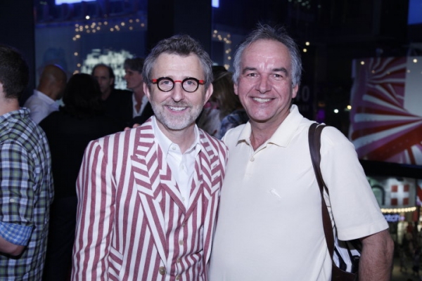 Thomas Schumacher (President and Producer, Disney Theatrical Productions) and Karl Ju Photo