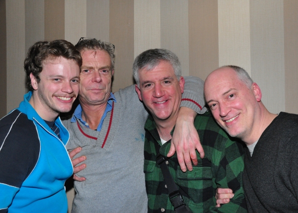 David Larsen, Stephen Daldry, Gregory Jbara, Donnie Kehr Photo