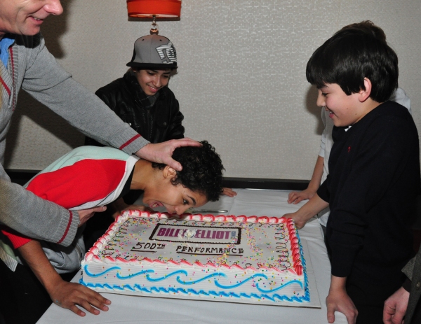 Photo Coverage: Billy Elliot Celebrates 500th Performance Image