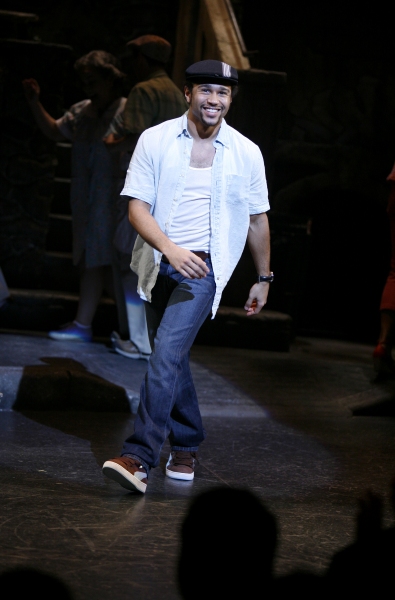 Photo Coverage: Corbin Bleu's First IN THE HEIGHTS Curtain Call Image