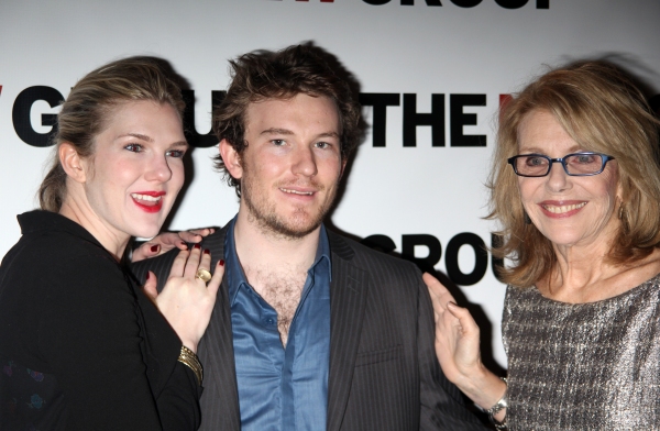 Lily Rabe, Michael Rabe & Jill Clayburgh Photo