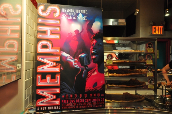 Photo Coverage: 'A Slice of Broadway' Honors MEMPHIS with 'Huey's Bad Boy' Pizza Image