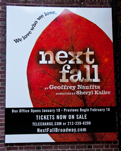 Photo Coverage: NEXT FALL Meets the Press Image