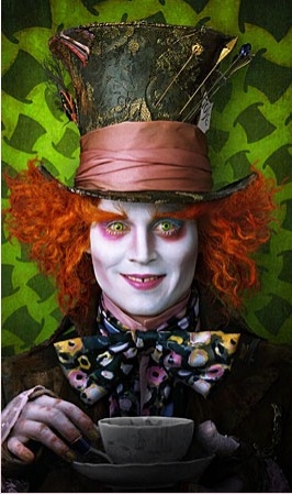 Photo Flash: Depp, Hathaway, Lucas & More in Burton's 'Alice in Wonderland' Image
