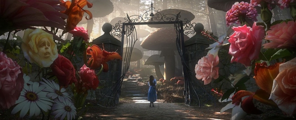 Photo Flash: Depp, Hathaway, Lucas & More in Burton's 'Alice in Wonderland' Image