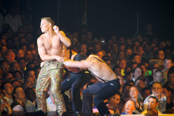 Photo Coverage: BROADWAY BARES XX: STRIP-OPOLY Opening Number Image
