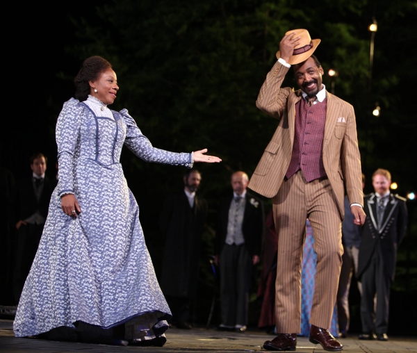 Photo Coverage: 'THE MERCHANT OF VENICE' Opens at the Delacorte Image