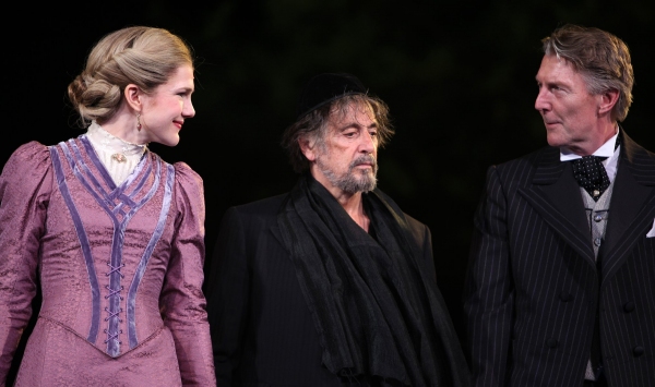 Lily Rabe, Al Pacino and Byron Jennings Photo