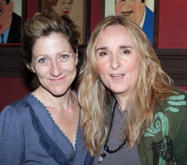 Photo Coverage: Edie Falco Receives Sardi's Caricature Image