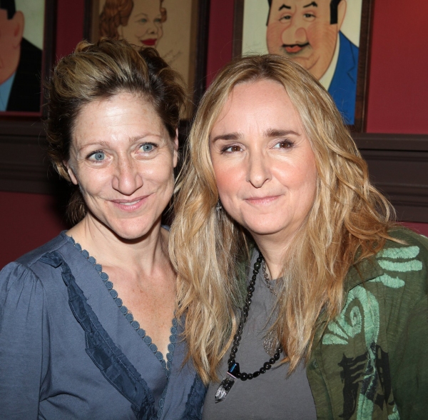 Photo Coverage: Edie Falco Receives Sardi's Caricature Image
