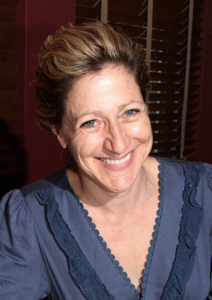 Photo Coverage: Edie Falco Receives Sardi's Caricature Image