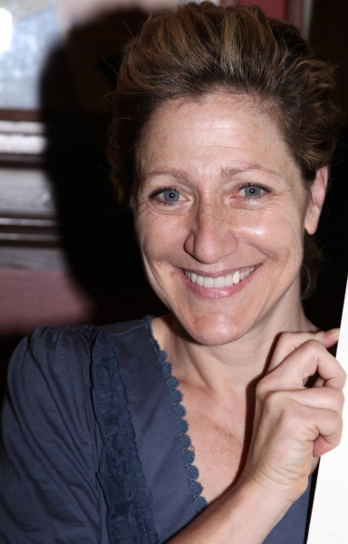 Photo Coverage: Edie Falco Receives Sardi's Caricature Image
