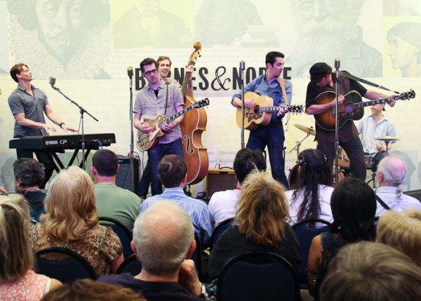 Photo Coverage: MILLION DOLLAR QUARTET Celebrates Cast Album Release at Barnes & Noble Image