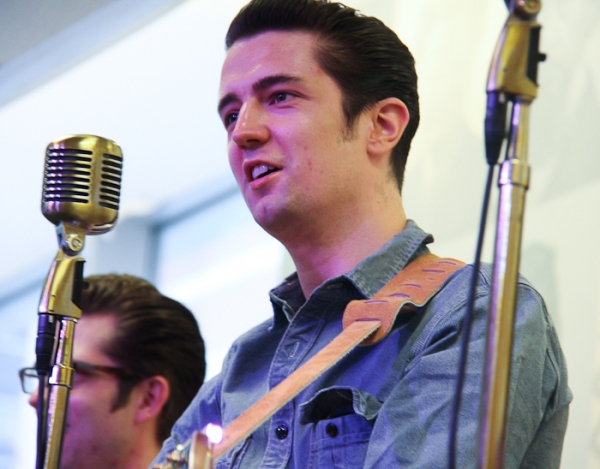 Photo Coverage: MILLION DOLLAR QUARTET Celebrates Cast Album Release at Barnes & Noble Image