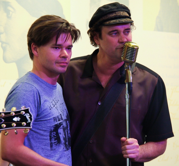 Photo Coverage: MILLION DOLLAR QUARTET Celebrates Cast Album Release at Barnes & Noble Image
