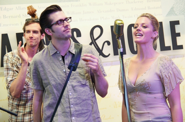 Photo Coverage: MILLION DOLLAR QUARTET Celebrates Cast Album Release at Barnes & Noble Image
