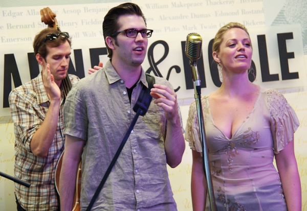 Photo Coverage: MILLION DOLLAR QUARTET Celebrates Cast Album Release at Barnes & Noble Image
