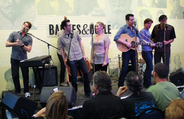 Photo Coverage: MILLION DOLLAR QUARTET Celebrates Cast Album Release at Barnes & Noble Image