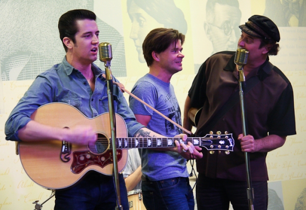 Photo Coverage: MILLION DOLLAR QUARTET Celebrates Cast Album Release at Barnes & Noble Image