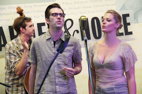 Photo Coverage: MILLION DOLLAR QUARTET Celebrates Cast Album Release at Barnes & Noble Image