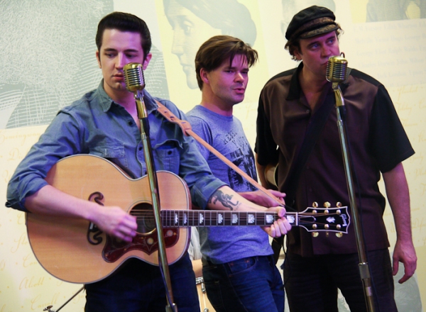 Photo Coverage: MILLION DOLLAR QUARTET Celebrates Cast Album Release at Barnes & Noble Image
