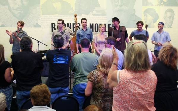 Photo Coverage: MILLION DOLLAR QUARTET Celebrates Cast Album Release at Barnes & Noble Image