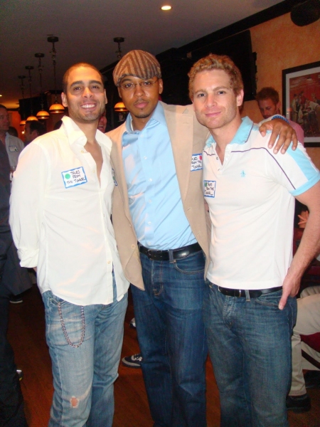 Photo Flash: TALES FROM THE TUNNEL Cast Visits Times Square Social Image