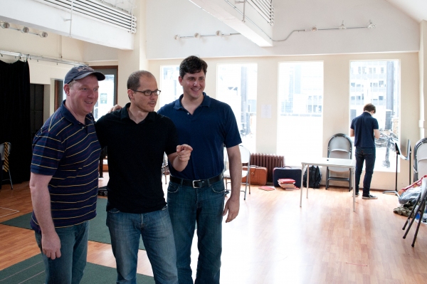 Andrew Kato, director John Carrafa, and Writer John Mercurio Photo