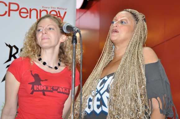 Photo Coverage: JCPenney and the Cast of Rock of Ages Kick Off Broadway in Bryant Bark! 