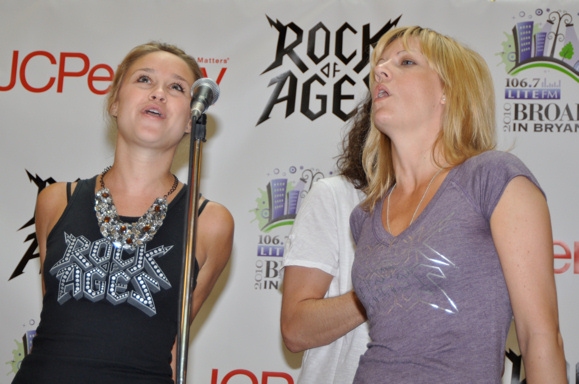 Photo Coverage: JCPenney and the Cast of Rock of Ages Kick Off Broadway in Bryant Bark! 