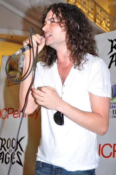 Photo Coverage: JCPenney and the Cast of Rock of Ages Kick Off Broadway in Bryant Bark! Image