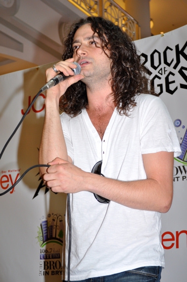 Photo Coverage: JCPenney and the Cast of Rock of Ages Kick Off Broadway in Bryant Bark! Image