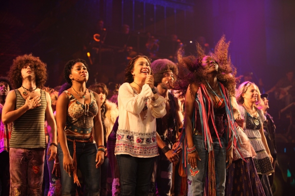Diana DeGarmo and Jeannette Bayardelle and The Tribe! Photo
