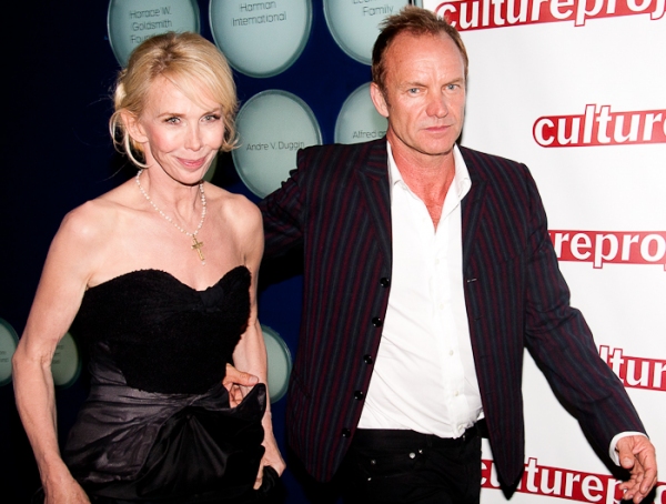 Trudie Styler and Sting Photo
