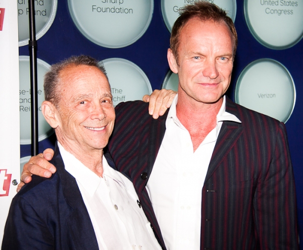 Joel Gray and Sting Photo